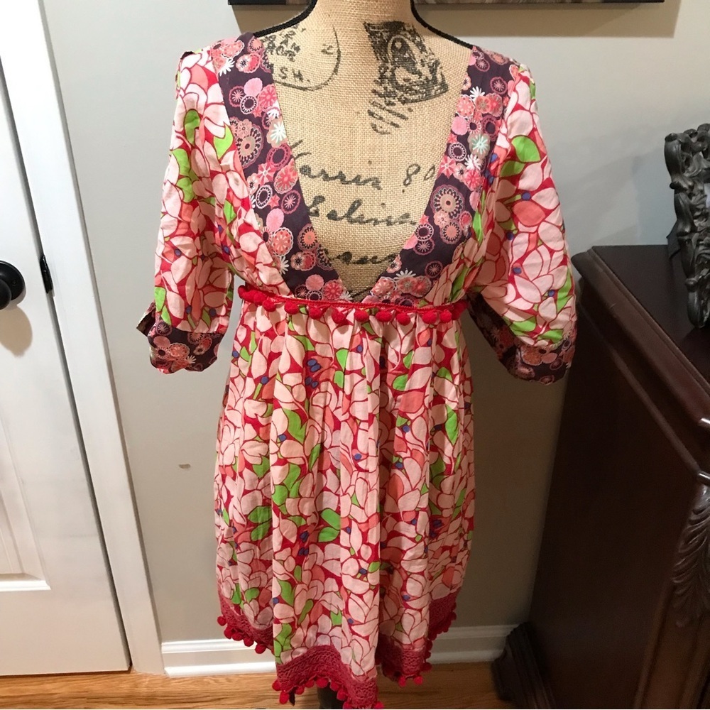 ▪️Unique Detailed Bohemian Top - Picture 1 of 10